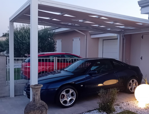 Pergola autoportante mod. KUBE 120 di Giulio Barbieri